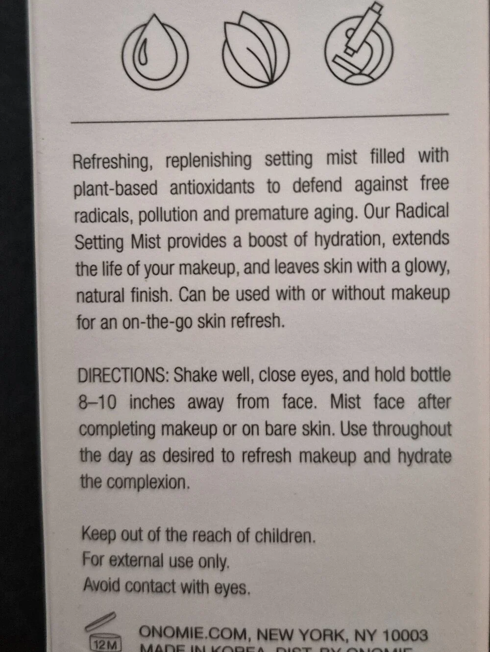 onemie radical setting